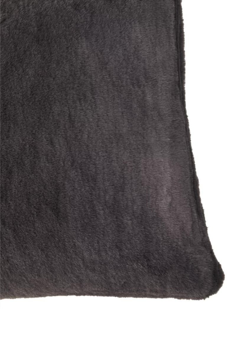 Esperance Accessories Bosie Lamina Grey Square Fur Cushion House of Isabella UK