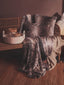 Esperance Accessories Bosie Lamina Mocha Ombre Fur Throw House of Isabella UK