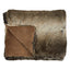 Esperance Accessories Bosie Lamina Mocha Ombre Fur Throw House of Isabella UK