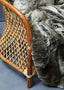 Esperance Accessories Bosie Lamina Mocha Ombre Fur Throw House of Isabella UK