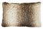 Esperance Accessories Bosie Lamina Mocha Ombre Rectangular Fur Cushion House of Isabella UK