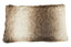 Esperance Accessories Bosie Lamina Mocha Ombre Rectangular Fur Cushion House of Isabella UK