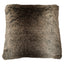Esperance Accessories Bosie Lamina Mocha Ombre Square Fur Cushion House of Isabella UK