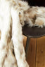 Esperance Accessories Bosie Lamina Natural Fur Throw House of Isabella UK