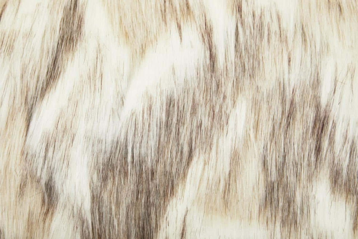Esperance Accessories Bosie Lamina Natural Rectangular Fur Cushion House of Isabella UK