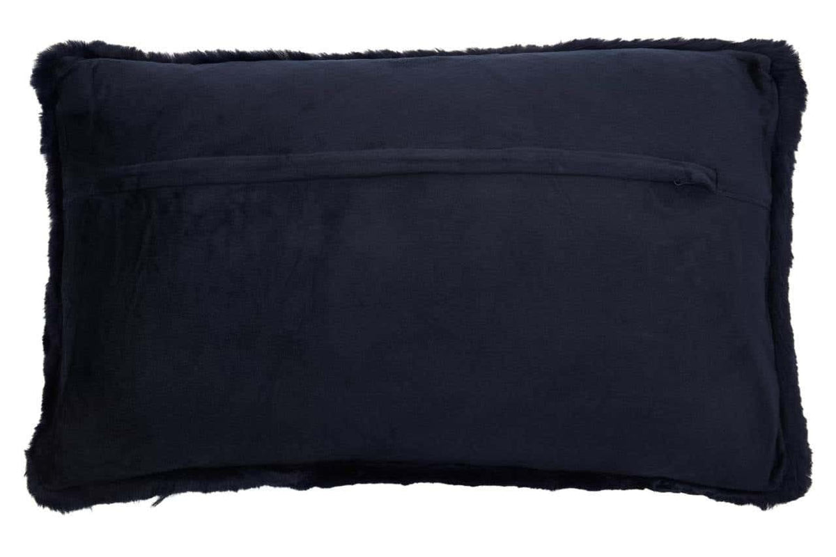 Esperance Accessories Bosie Lamina Navy Blue Rectangular Cushion House of Isabella UK