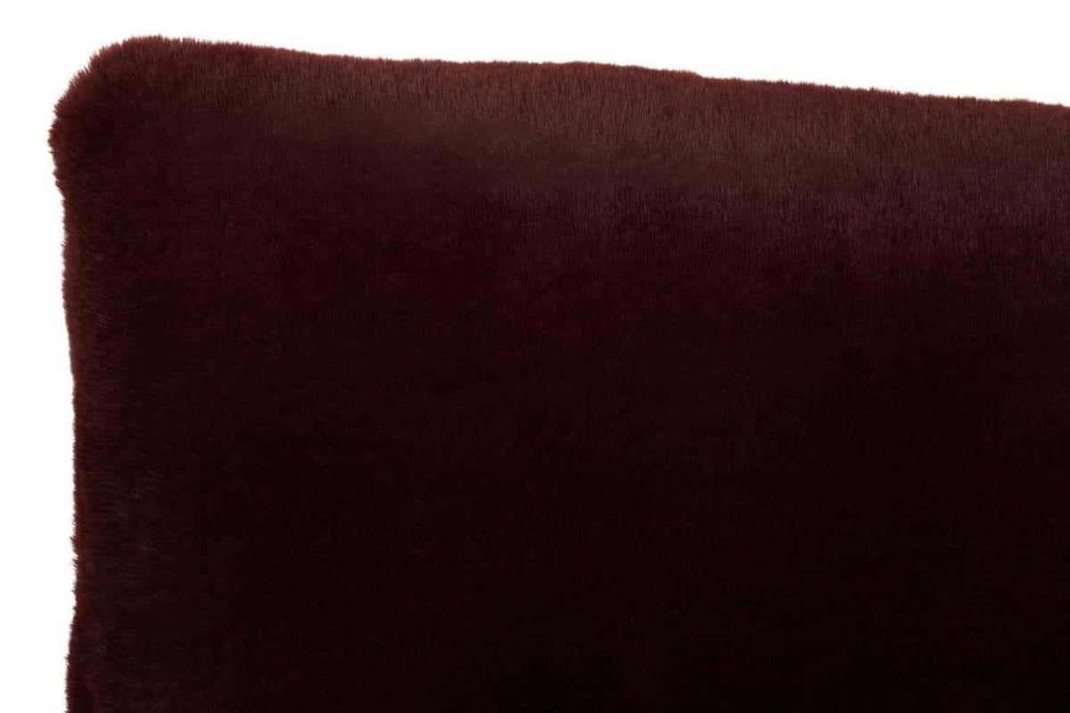 Esperance Accessories Bosie Lamina Red Wine Rectangular Cushion House of Isabella UK