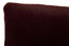 Esperance Accessories Bosie Lamina Red Wine Rectangular Cushion House of Isabella UK
