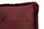 Esperance Accessories Bosie Lamina Red Wine Rectangular Cushion House of Isabella UK