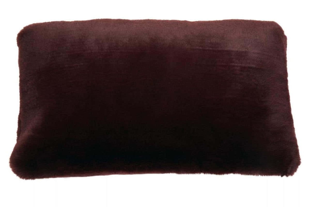 Esperance Accessories Bosie Lamina Red Wine Rectangular Cushion House of Isabella UK
