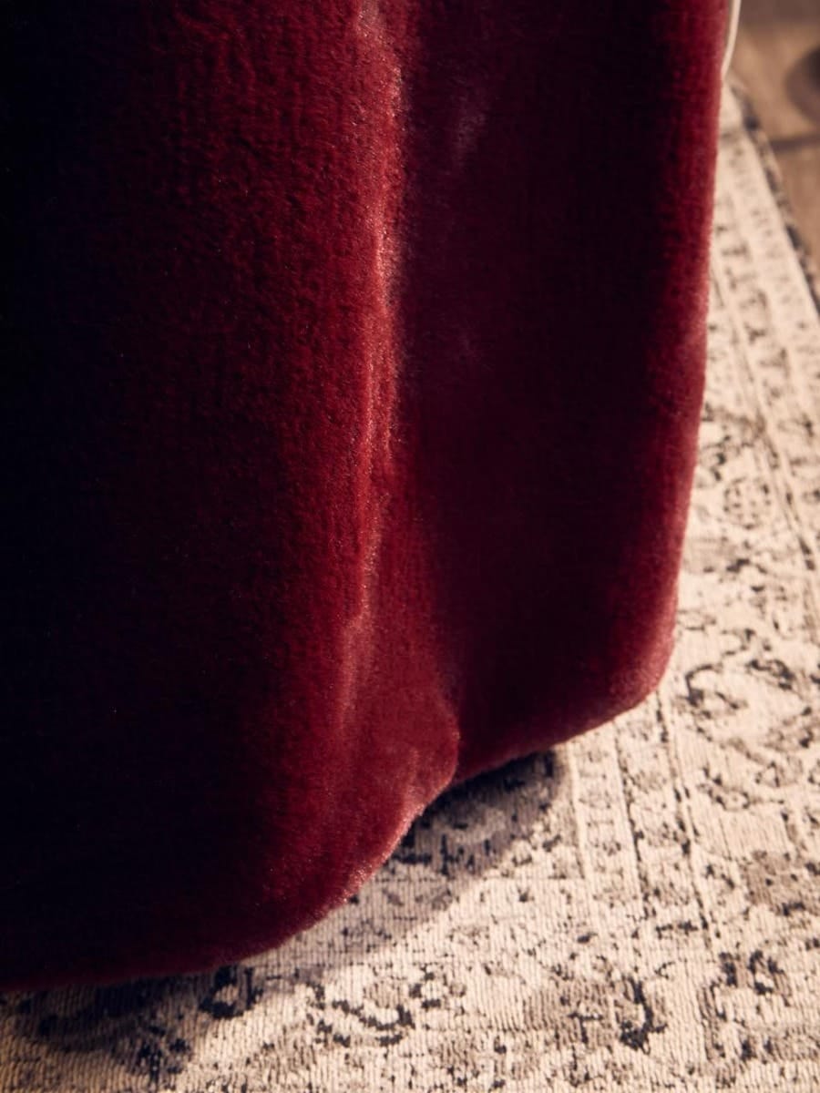 Esperance Accessories Bosie Lamina Red Wine Throw House of Isabella UK