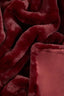 Esperance Accessories Bosie Lamina Red Wine Throw House of Isabella UK
