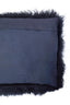 Esperance Accessories Bosie Real Mongolian Fur Black Square Cushion House of Isabella UK