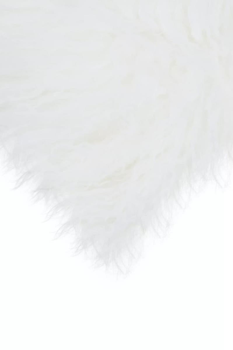 Esperance Accessories Bosie Real Mongolian Fur Grey Ombre Rectangular Cushion House of Isabella UK