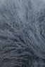 Esperance Accessories Bosie Real Mongolian Fur Grey Rectangular Cushion House of Isabella UK