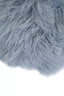 Esperance Accessories Bosie Real Mongolian Fur Grey Round Cushion House of Isabella UK