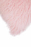Esperance Accessories Bosie Real Mongolian Fur Pink Square Cushion House of Isabella UK