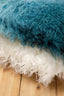 Esperance Accessories Bosie Real Mongolian Fur White Square Cushion House of Isabella UK