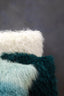 Esperance Accessories Bosie Real Mongolian Fur White Square Cushion House of Isabella UK