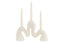 Esperance Accessories Broc Cream Organic Candle Holder House of Isabella UK