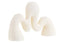Esperance Accessories Broc Cream Organic Candle Holder House of Isabella UK