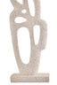 Esperance Accessories Broc Cream Textured Abstract Interlocking Sculpture House of Isabella UK
