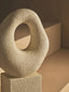 Esperance Accessories Broc Cream Textured Abstract Loop Sculpture On Pedestal House of Isabella UK