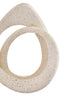 Esperance Accessories Broc Cream Textured Loop Sculpture House of Isabella UK