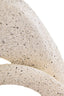 Esperance Accessories Broc Cream Textured Loop Sculpture House of Isabella UK