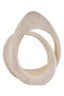 Esperance Accessories Broc Cream Textured Loop Sculpture House of Isabella UK