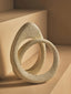 Esperance Accessories Broc Cream Textured Loop Sculpture House of Isabella UK