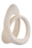 Esperance Accessories Broc Cream Textured Loop Sculpture House of Isabella UK