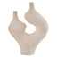 Esperance Accessories Broc Cream Textured Sculptural Vase House of Isabella UK