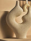 Esperance Accessories Broc Cream Textured Sculptural Vase House of Isabella UK