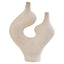 Esperance Accessories Broc Cream Textured Sculptural Vase House of Isabella UK