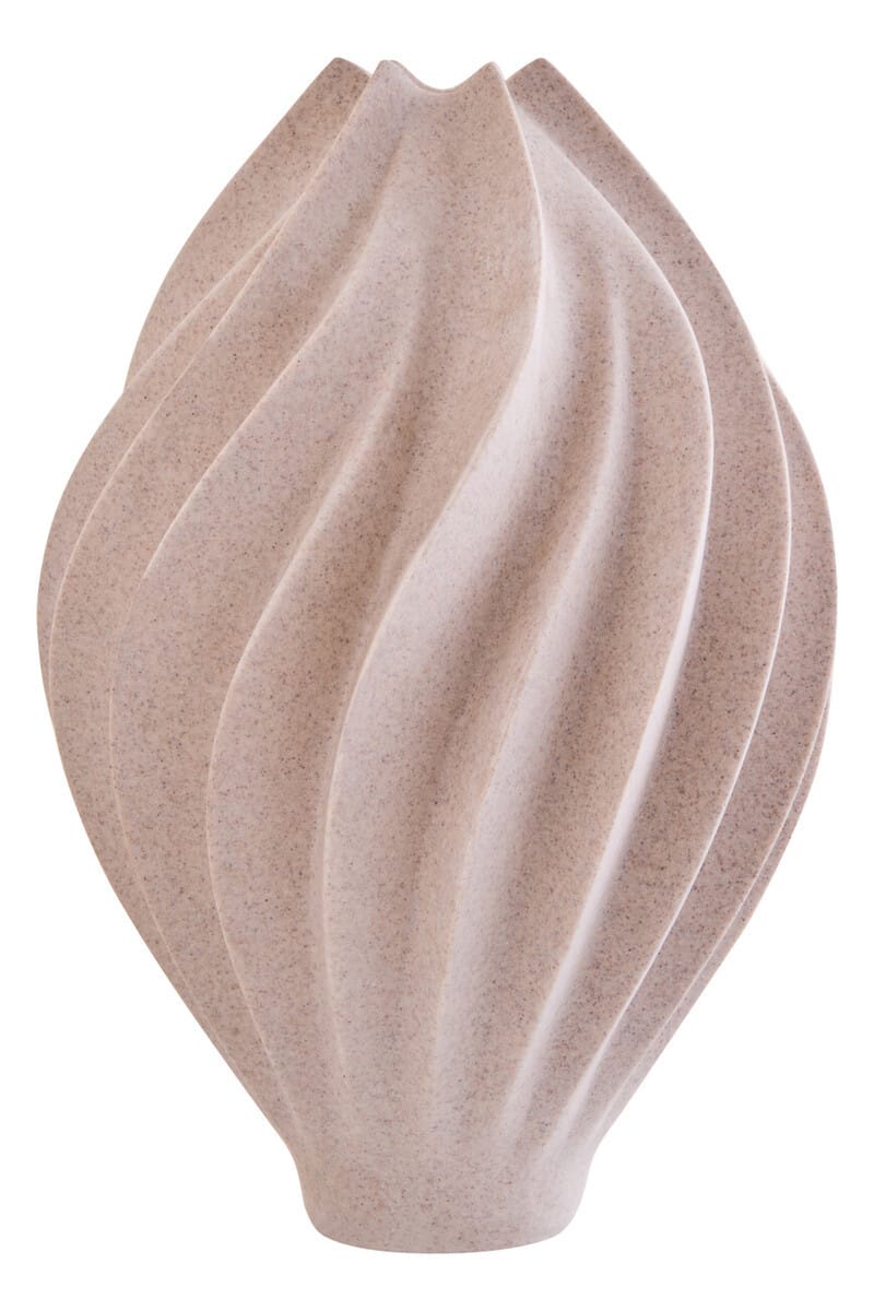Esperance Accessories Broc Large Sandstone Effect Organic Vase House of Isabella UK