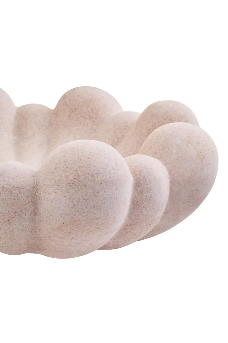 Esperance Accessories Broc Sandstone Effect Bubble Design Bowl House of Isabella UK