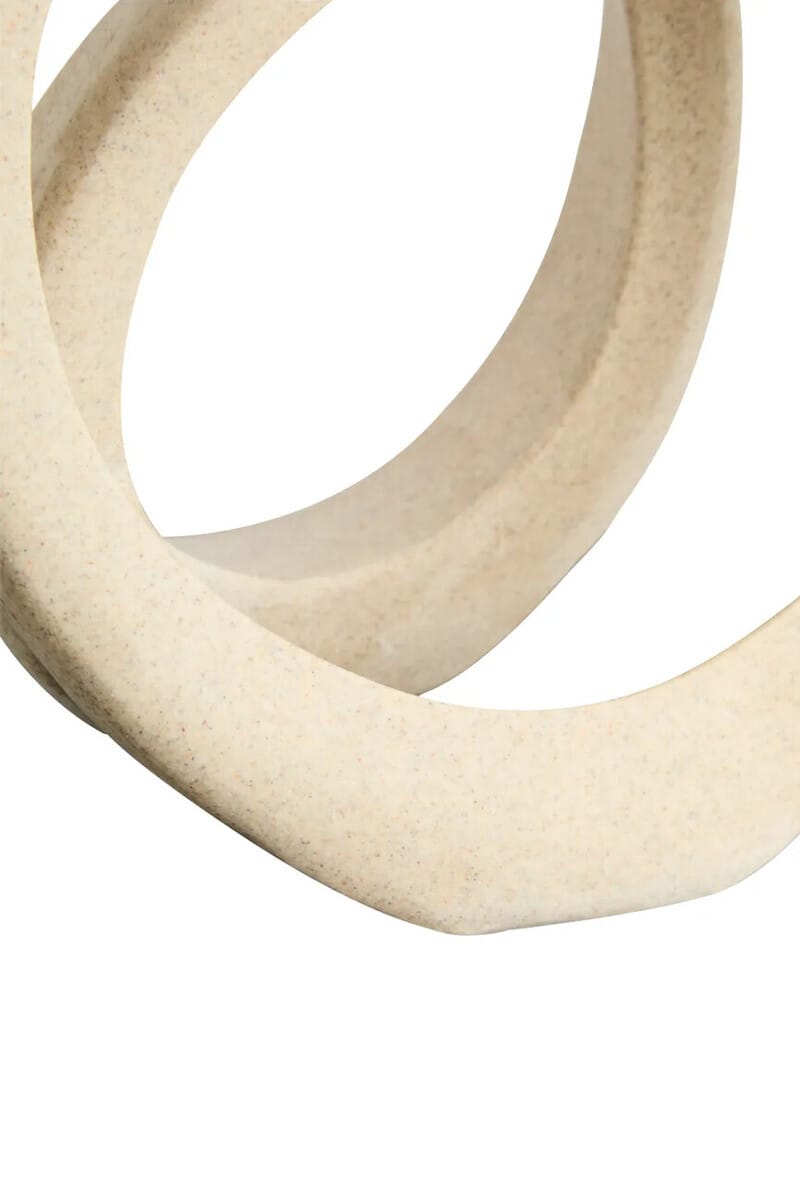 Esperance Accessories Broc Sandstone Effect Loop Sculpture House of Isabella UK