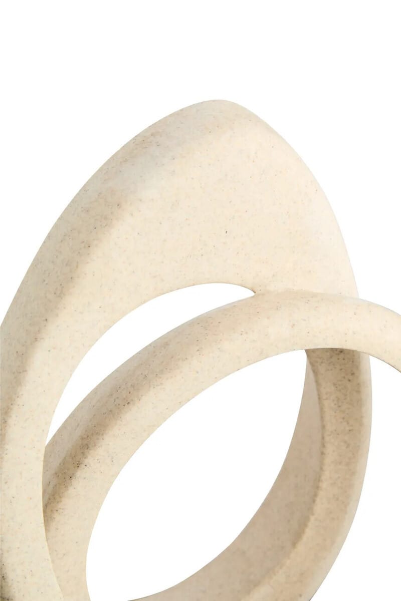 Esperance Accessories Broc Sandstone Effect Loop Sculpture House of Isabella UK