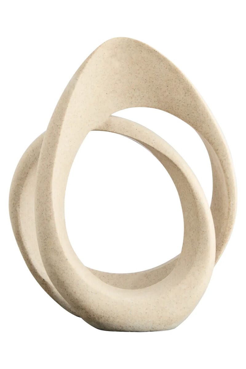 Esperance Accessories Broc Sandstone Effect Loop Sculpture House of Isabella UK