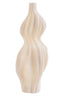 Esperance Accessories Broc White Marble Effect Organic Twist Vase House of Isabella UK