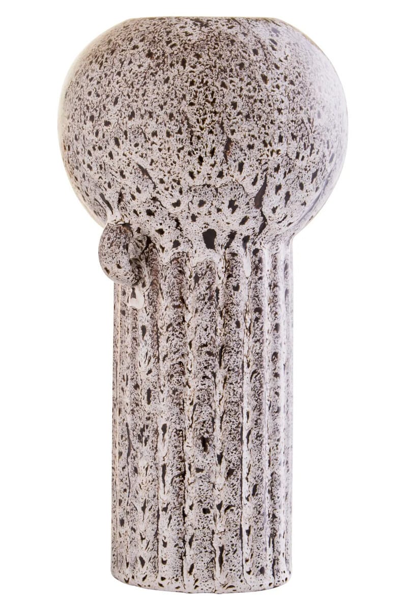 Esperance Accessories Calcita Large Speckled Brown Vase House of Isabella UK