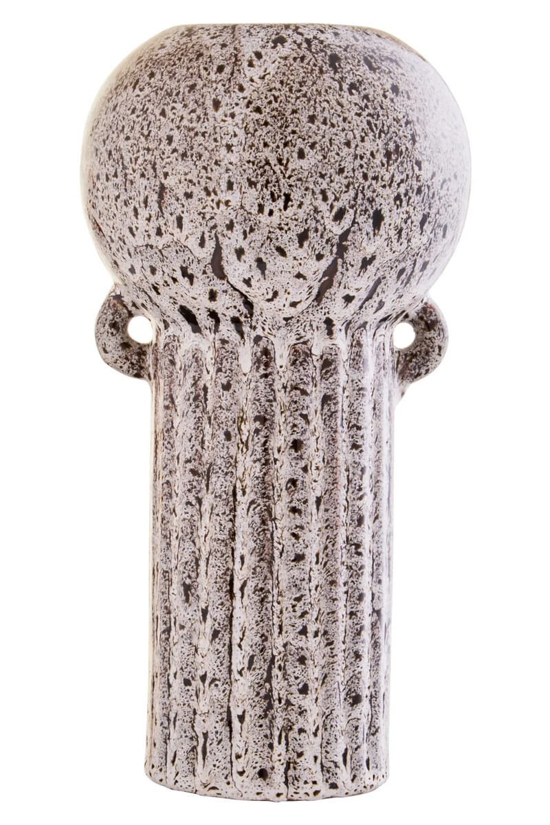 Esperance Accessories Calcita Large Speckled Brown Vase House of Isabella UK