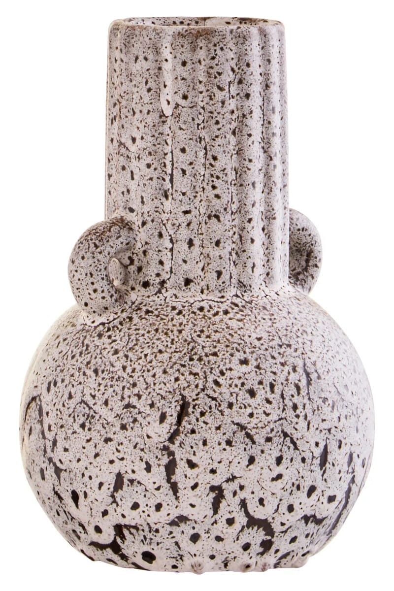 Esperance Accessories Calcita Small Speckled Brown Vase House of Isabella UK