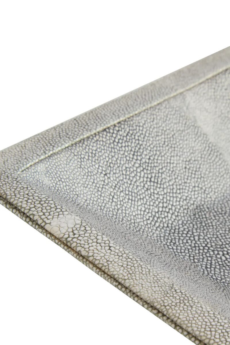 Esperance Accessories Cardona Grey Shagreen Effect Trinket Dish House of Isabella UK