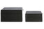 Esperance Accessories Cardona Set of Two Black Shagreen Effect Trinket Boxes House of Isabella UK