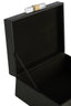 Esperance Accessories Cardona Set of Two Black Shagreen Effect Trinket Boxes House of Isabella UK