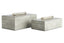 Esperance Accessories Cardona Set of Two Grey Shagreen Effect Trinket Boxes House of Isabella UK