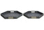 Esperance Accessories Cardona Set Of Two Hexagonal Blue Shagreen Effect Trays House of Isabella UK