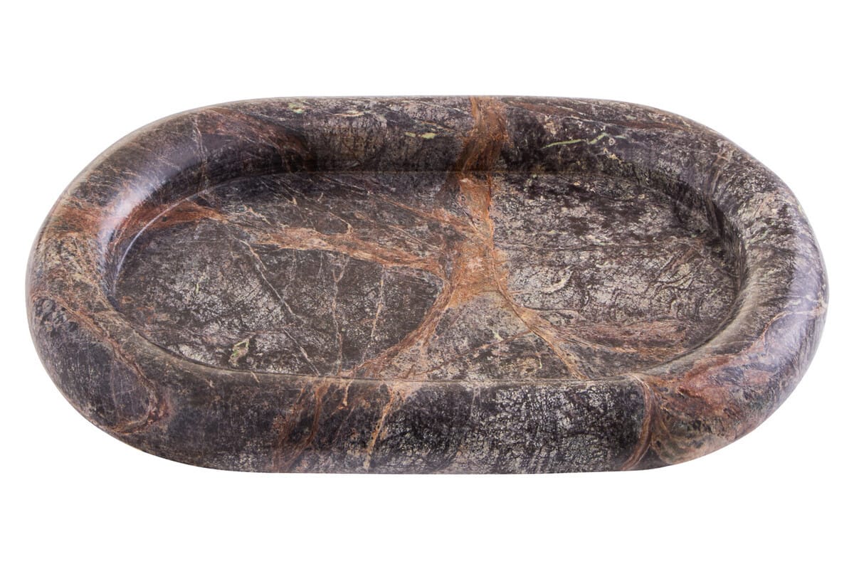 Esperance Accessories Fazio Forest Green Marble Catchall House of Isabella UK